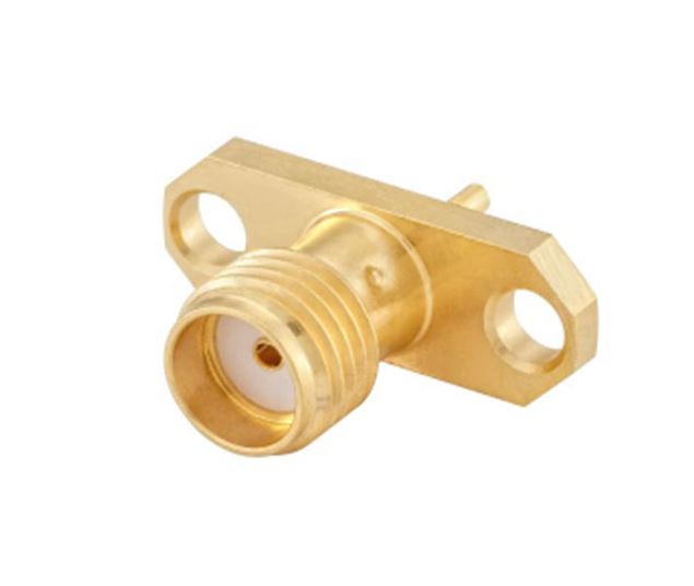 SMA双孔法兰18 GHz连接器